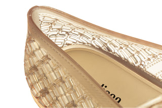 Baleriny Melissa Harper Ad Beige 010494, Beżowy, Tworzywo sztuczne