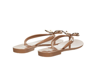 Japonki Melissa Harmonic Iris Ad Brown Rose Gold 010492, Brązowy, Tworzywo sztuczne