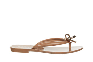 Japonki Melissa Harmonic Iris Ad Brown Rose Gold 010492, Brązowy, Tworzywo sztuczne