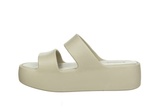 Klapki Melissa Free Line Platform Ad Beige 010488, Beżowy, Tworzywo sztuczne