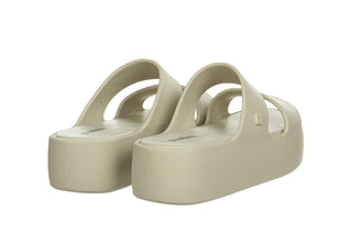 Klapki Melissa Free Line Platform Ad Beige 010488, Beżowy, Tworzywo sztuczne