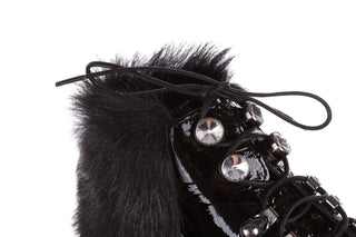 Trzewiki Bayla-161 068-9015 Black Patent, Czarny, Skóra naturalna lakierowana