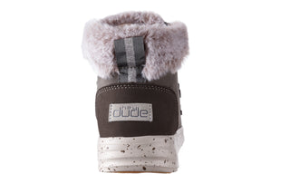 Śniegowce HeyDude Eloise Bruno 003194, Zielony, Skóra naturalna