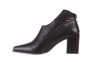 Botki Bayla-195 20K-7204 Black 195022, Czarny, Skóra naturalna