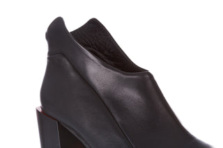 Botki Bayla-195 20K-7204 Black 195022, Czarny, Skóra naturalna