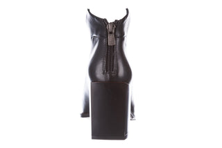 Botki Bayla-195 20K-7204 Black 195022, Czarny, Skóra naturalna