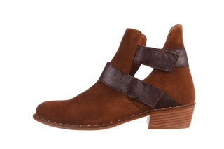 Botki Bayla-195 19K-802 Vizon Brown 195020, Brąz, Skóra naturalna