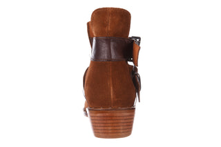 Botki Bayla-195 19K-802 Vizon Brown 195020, Brąz, Skóra naturalna