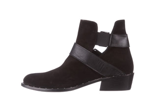 Botki Bayla-195 19K-802 Siyah Black 195019, Czarny, Skóra naturalna