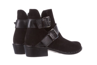 Botki Bayla-195 19K-802 Siyah Black 195019, Czarny, Skóra naturalna