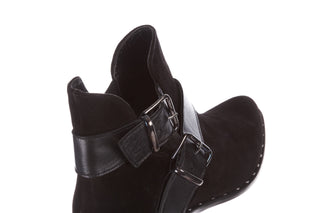 Botki Bayla-195 19K-802 Siyah Black 195019, Czarny, Skóra naturalna