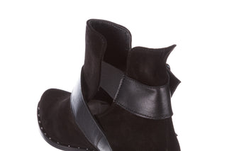 Botki Bayla-195 19K-802 Siyah Black 195019, Czarny, Skóra naturalna