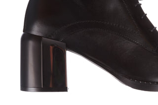 Trzewiki Bayla-195 20K-6508 Black 195004, Czarny, Skóra naturalna