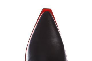 Botki Bayla-195 20K-7200 Black 195012, Czarny, Skóra naturalna