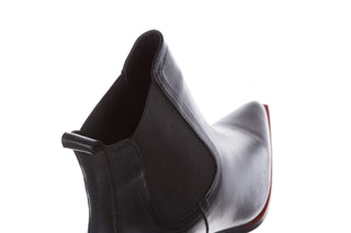 Botki Bayla-195 20K-7200 Black 195012, Czarny, Skóra naturalna