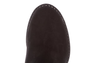 Botki Bayla-195 20K-6501 Black Suede 195003, Czarny, Skóra naturalna