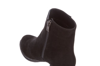Botki Bayla-195 20K-6501 Black Suede 195003, Czarny, Skóra naturalna