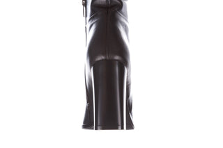Kozaki Bayla-195 20K-7007 Black 195011, Czarny, Skóra naturalna
