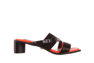 Klapki Sca'viola E-48 Black, Czarny, Skóra naturalna