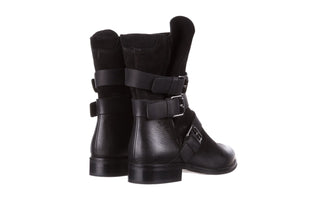 Botki Bayla-161 050-09435 Black, Czarny, Skóra naturalna