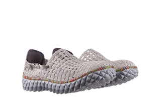 Półbuty Rock Full Breath Bin Lt Lt Grey With Tutti Frutti Binding 23 032957, Szary, Materiał