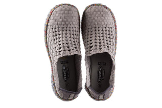 Półbuty Rock Full Breath Bin Lt Lt Grey With Tutti Frutti Binding 23 032957, Szary, Materiał