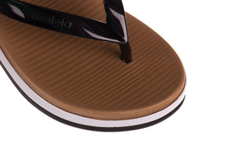 Klapki Azaleia 281 517 Black, Czarny, Guma