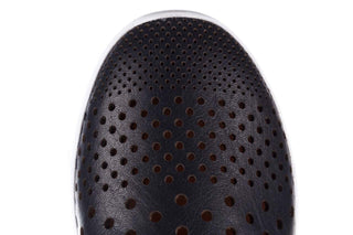 Trampki Bayla-161 018 650 Navy, Granat, Skóra naturalna