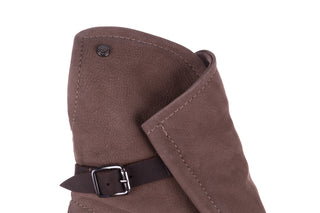 Trzewiki Bayla 161 050 2330 Taupe Nubuck 161174, Szary, Skóra naturalna