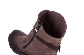 Trzewiki Bayla 161 050 2330 Taupe Nubuck 161174, Szary, Skóra naturalna