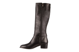 Kozaki Bayla-161 077 44596 Black 22 161400, Czarny, Skóra naturalna