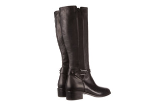 Kozaki Bayla-161 077 44596 Black 22 161400, Czarny, Skóra naturalna