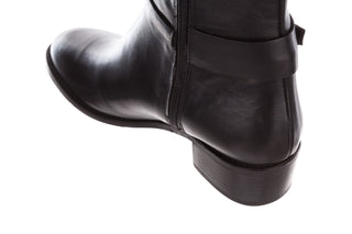 Kozaki Bayla-161 077 44596 Black 22 161400, Czarny, Skóra naturalna