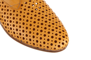 Półbuty Bayla-161 138 80129 Noce, Żółty, Skóra naturalna