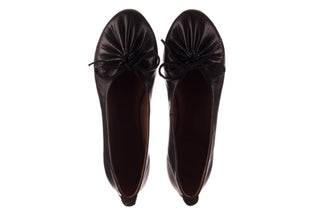 Baleriny Bayla-190 757 336K-715 Black, Czarny, Skóry naturalna