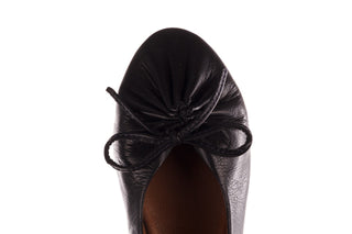 Baleriny Bayla-190 757 336K-715 Black, Czarny, Skóry naturalna