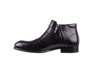 Trzewiki John Doubare YGFR-Z101-808-1 Black, Czarne, Skóra Naturalna