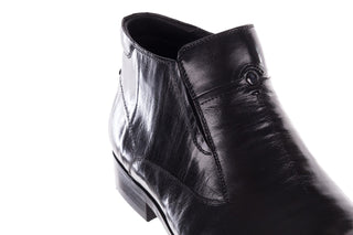 Trzewiki John Doubare YGFR-Z101-808-1 Black, Czarne, Skóra Naturalna