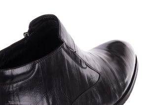 Trzewiki John Doubare YGFR-Z101-808-1 Black, Czarne, Skóra Naturalna