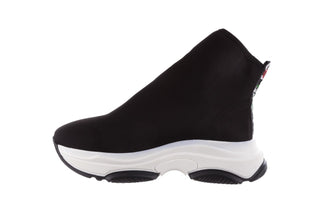 Sneakersy Bayla-155 001-002 Czarne Sneakersy 19, Czarny, Materiał