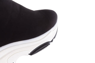 Sneakersy Bayla-155 001-002 Czarne Sneakersy 19, Czarny, Materiał