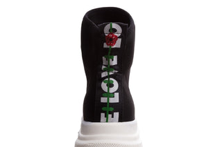 Sneakersy Bayla-155 001-002 Czarne Sneakersy 19, Czarny, Materiał