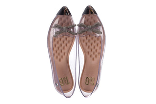Baleriny T&G Fashion 22-1444997 Prata, Srebro, Guma