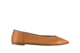 Baleriny Bayla-161 093 388 4010 Tan, Brąz, Skóra naturalna