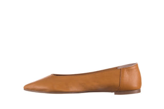 Baleriny Bayla-161 093 388 4010 Tan, Brąz, Skóra naturalna