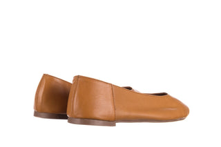 Baleriny Bayla-161 093 388 4010 Tan, Brąz, Skóra naturalna
