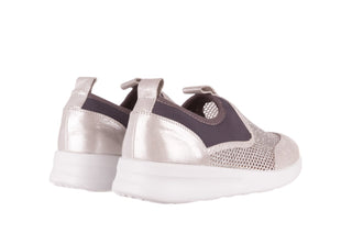 Sneakers Bayla-112 0372-075 Srebro, Skóra naturalna/ Materiał