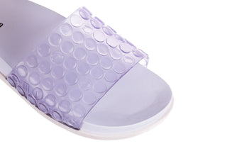 Klapki Melissa Polibolha Slide Ad White Clear, Biały, Guma