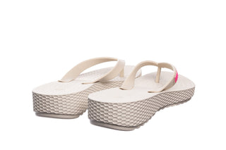 Klapki Dijean 291 344 Ivory-Pink, Beż, Guma