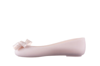Baleriny Melissa Space Love VI Me Ad Beige, Beż, Guma